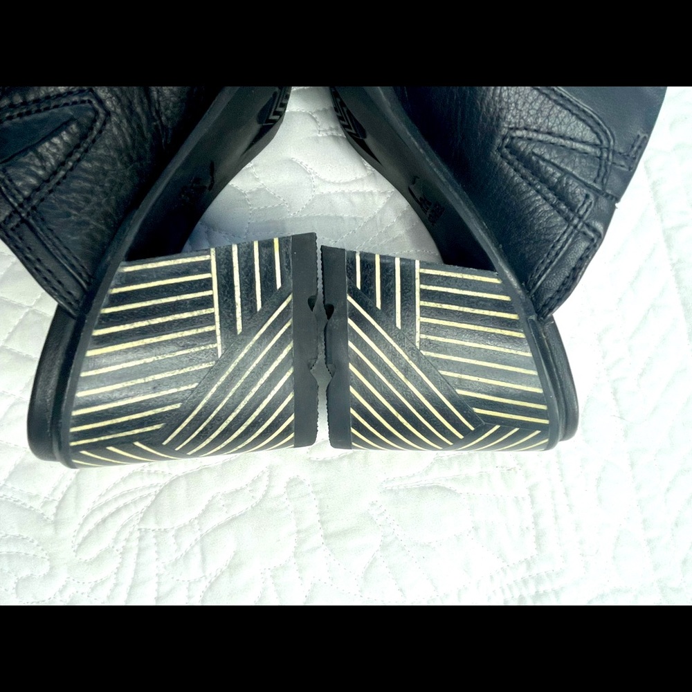 NWOB Sorel Nadia geometric leather mules •7• - Picture 9 of 11
